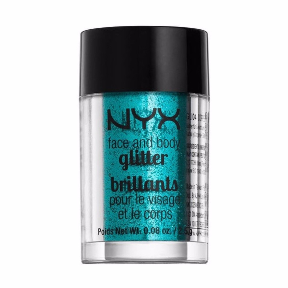 NYX FACE & BODY GLITTER - TEAL
